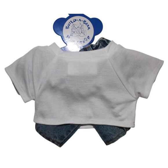 BAB Build A Bear Chicago T-Shirtand Denim Jean Shorts - Picture 2 of 8